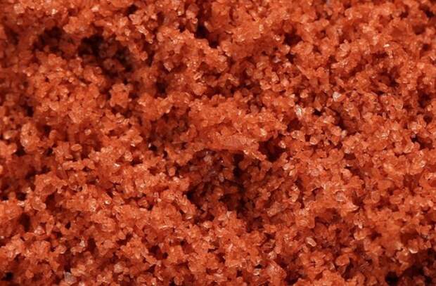 Красная гавайская соль Alaea интересно, соль