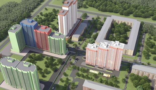 Дом по программе реновации на 168 квартир строят на улице Циолковского