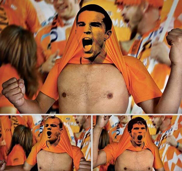 Креативные майки кубок FIFA 2010 (2)