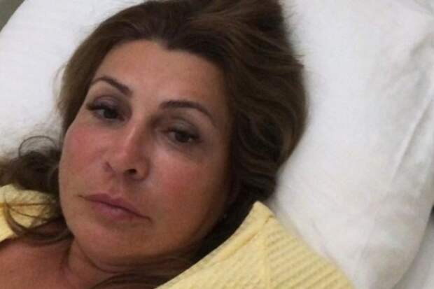 Страдающая от опухоли мозга Ирина Агибалова попала в больницу
