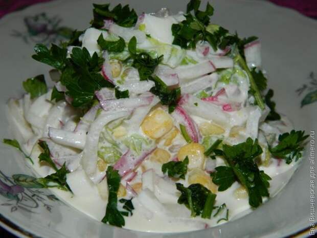 салат с яйцами и кукурузой салат с яйцами и кукурузой
