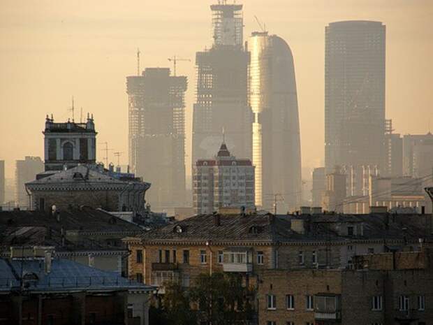 Москва контрастная: смешение архитектурных стилей города