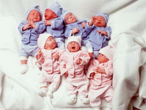 Медицинское чудо: первые в мире выжившие близнецы-семерняшки!