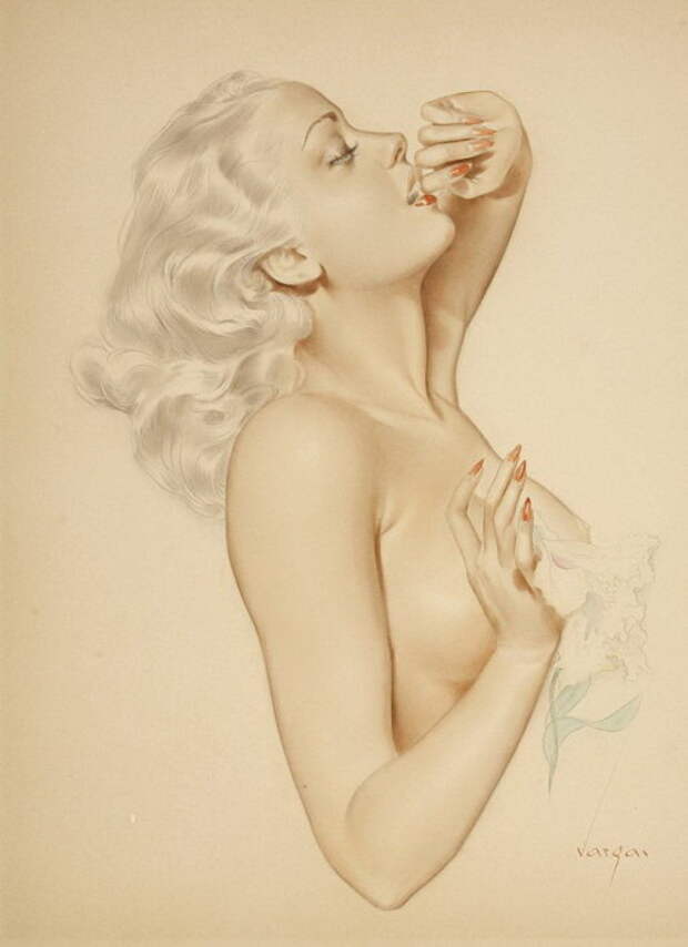 Работы Альберта Варгаса (Alberto Vargas).