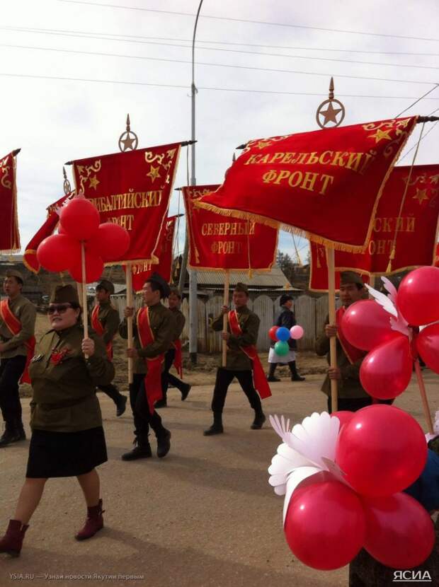 Потом разумеется свой маленький Парад Победы война, ссср, юмор