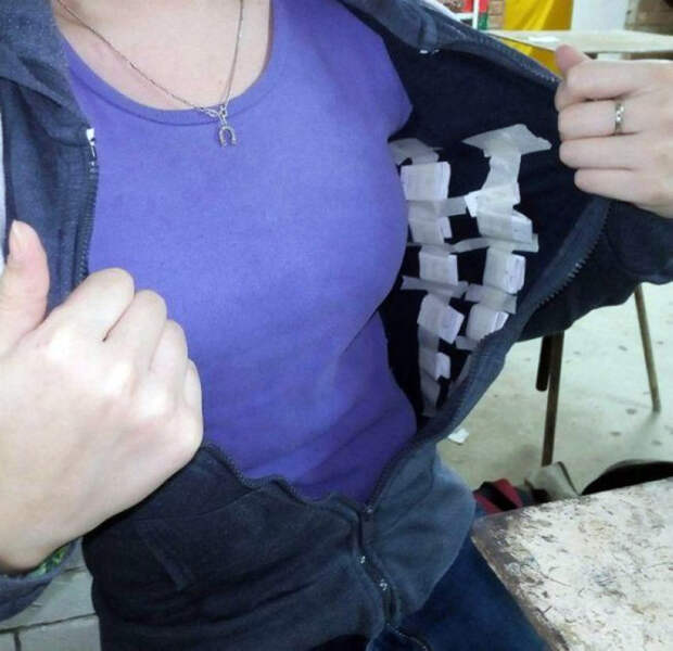 Куртка с секретом.