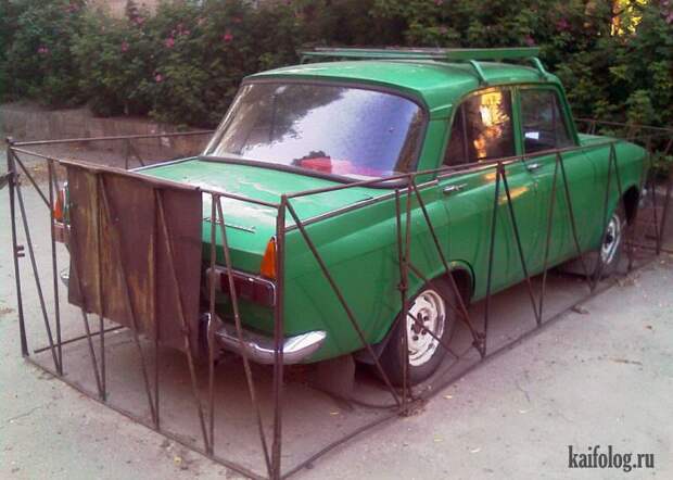 Прикольные противоугонки (50 фото) Прикольные противоугонки (50 фото)