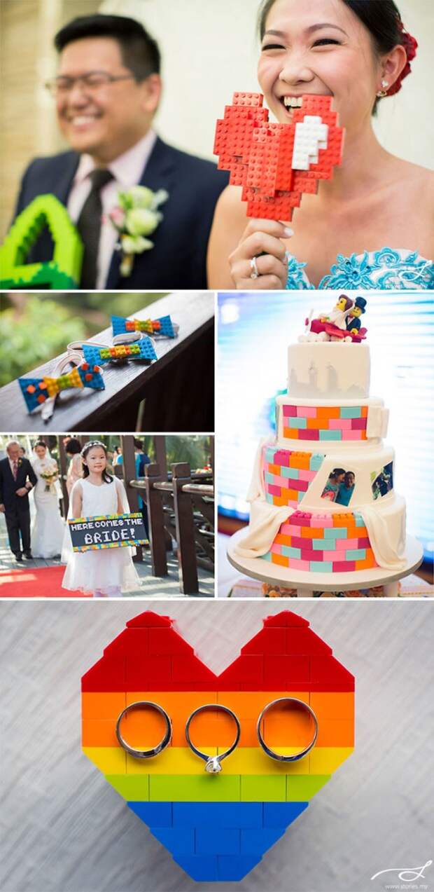 Lego Themed Wedding