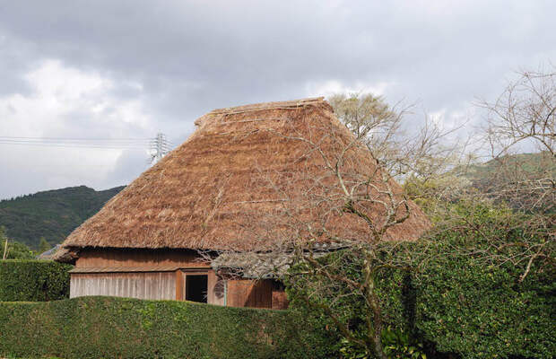 Самурайский дом в саду Тиран