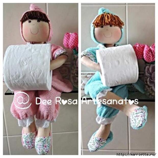 Текстильные куклы - держатели туалетной бумаги. Выкройки (16) (480x480, 121Kb)