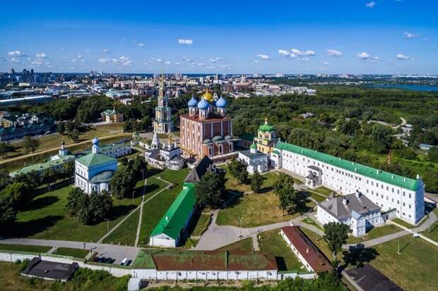Рязань с высоты. Лето 2018. Часть 1 путешествия, факты, фото