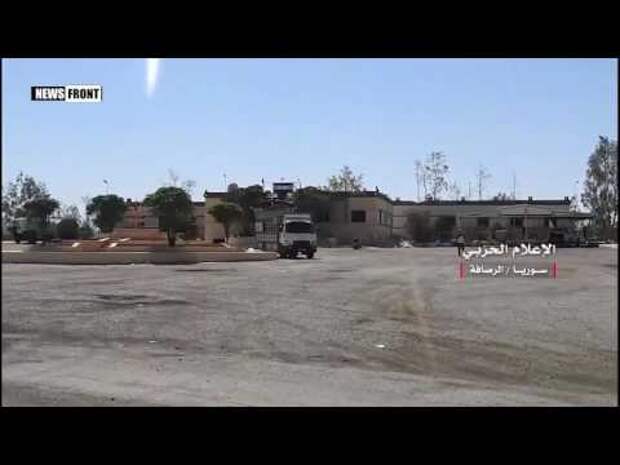 Сирийские войска в городе Ресафа
