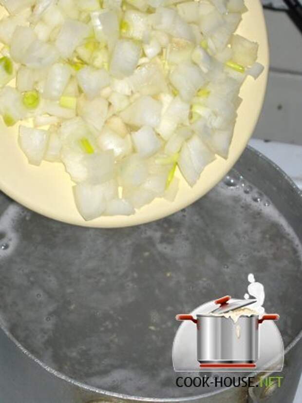 Сырный суп с пшеничной крупой