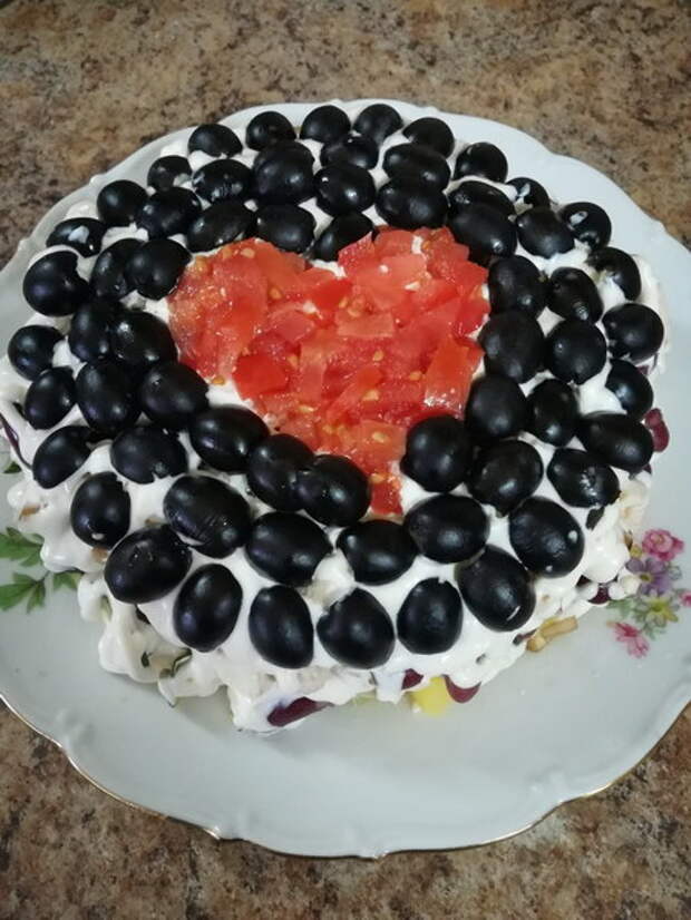 Салат «Коварство и Любовь»