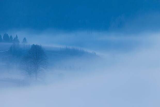 Горы в тумане - красивейшее зрелище на Земле Бещады, Пенины, горы, красота, туман, фото, фотосерия, фотоснимки
