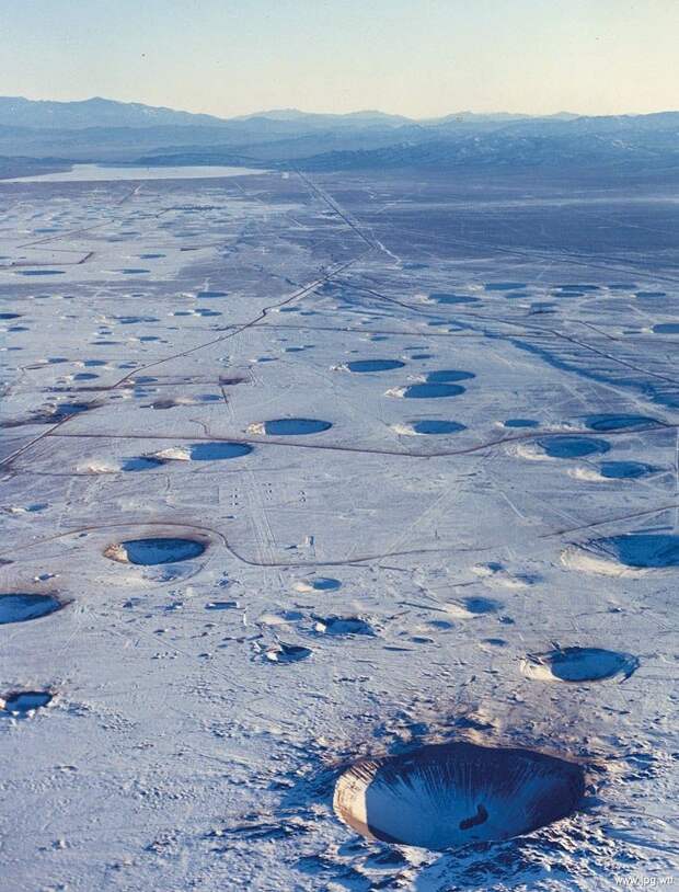 Пустыня после ядерных испытаний, 1990–е годы, Невада, США история, события, фото