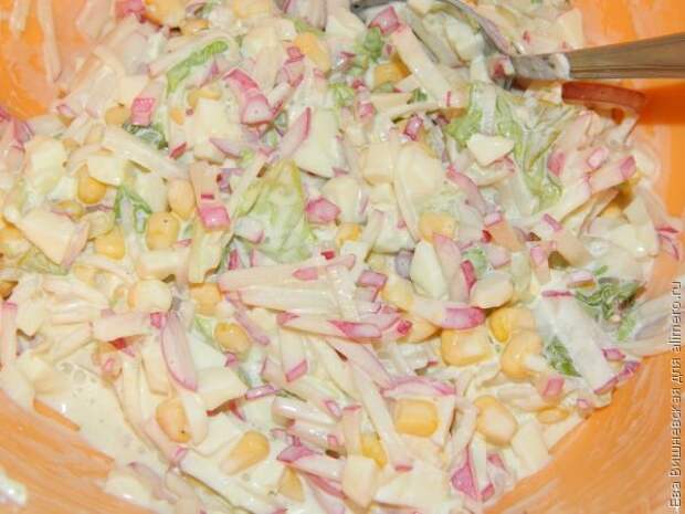 салат с яйцами и кукурузой салат с яйцами и кукурузой