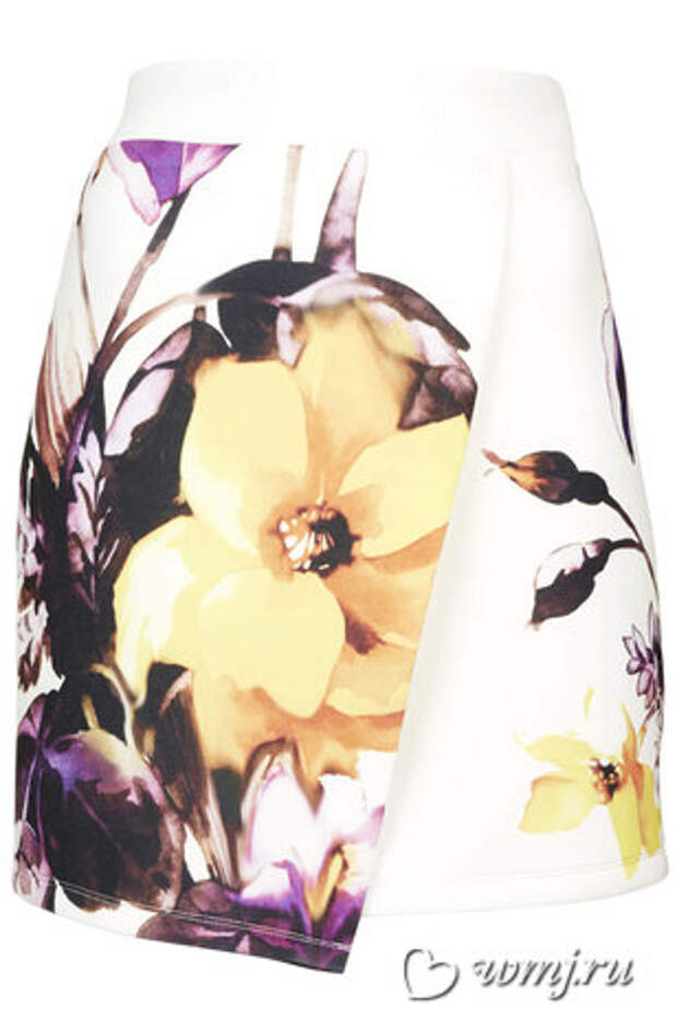 Юбка с запахом Topshop (1 990 руб.)