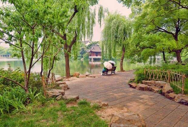 Сады озера Сихо. Ханчжоу. Китай