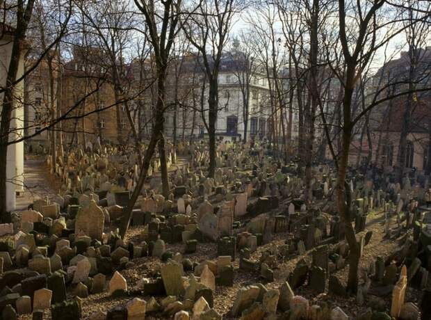 1. Старое еврейское кладбище в Праге, Чехия интересное, история, поучительное, факты
