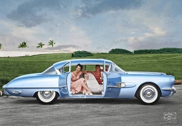 1954 Pontiac Strato Streak Concept general motors, концепт, фотографии
