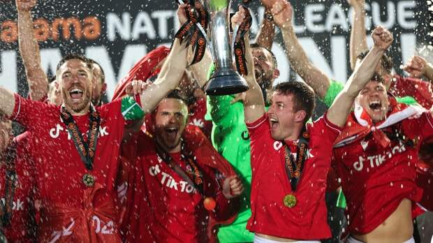 Wrexham celebrates promotion