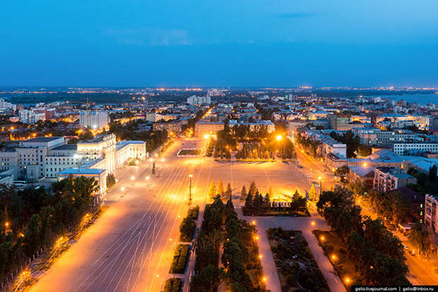 Самара с высоты