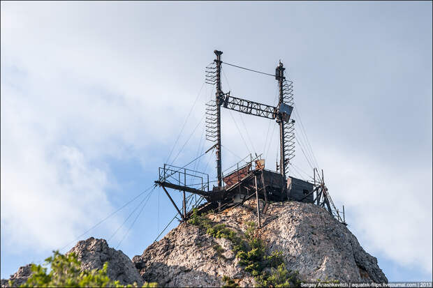 Заброшенная лунная станция в Крыму