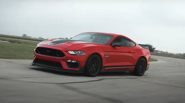 Послушайте, как звучит доработанный в Hennessey спорткар Ford Mustang Mach 1