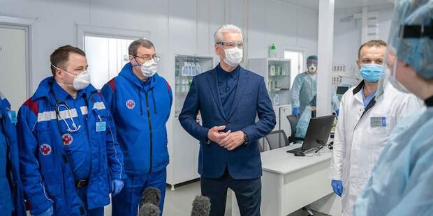 Мэр Москвы Сергей Собянин медицина