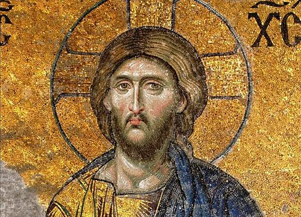 Христос. Мозаика святой Софии Константинопольской
