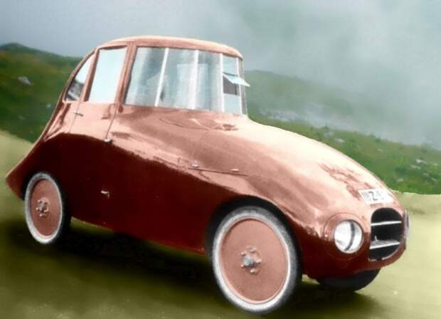 Концепт автомобили прошлого века в цветных фото Авто Своими руками, авто, концепт, концепты, приколы, самоделки