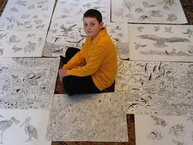 11-летний вундеркинд бросил вызов профессиональным художникам сделай сам, факты