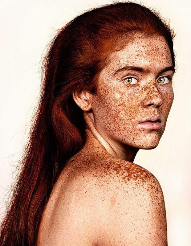 Красота веснушек в фотографиях Brock Elbank Красота веснушек в фотографиях Brock Elbank