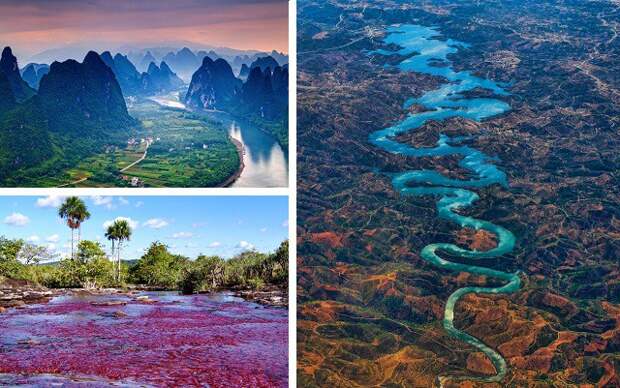 5 самых красивых рек в мире красивые, реки