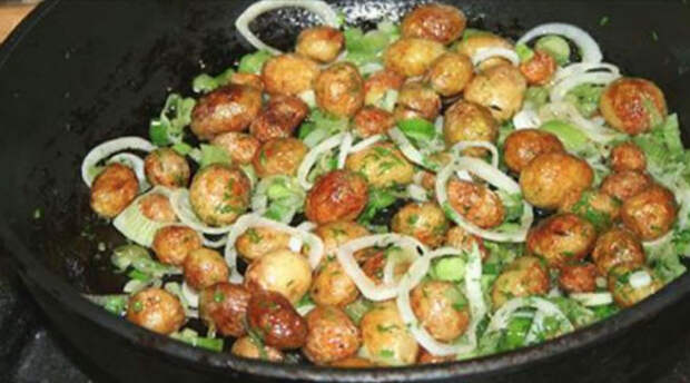 Очень вкусный вариант приготовления молодого картофеля
