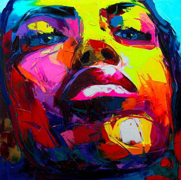 Экспрессивные портреты Francoise Nielly Экспрессивные портреты Francoise Nielly