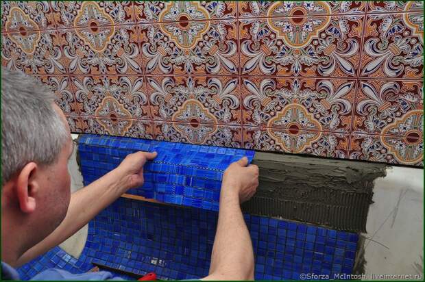 Для рукастых. Облицовка мозаикой чугунной ванны