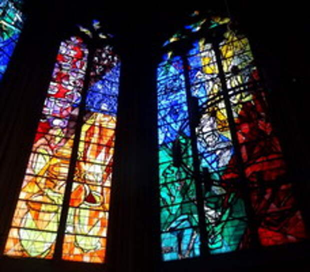 Марк Шагал, 19 витражных окон для Собор Святого Стефана (Мец), 1958 - 1968