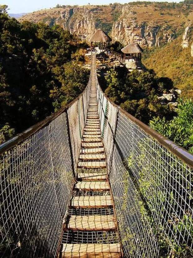 Мост через ущелье Ориби, Южная Африка.