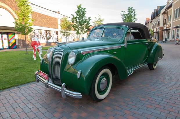 Opel Admiral Hebmuller выставка, олдтаймер, ретро автомобили