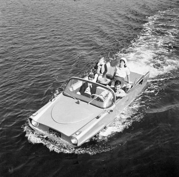 Амфибия Amphicar 770 (1961-68) авто, история