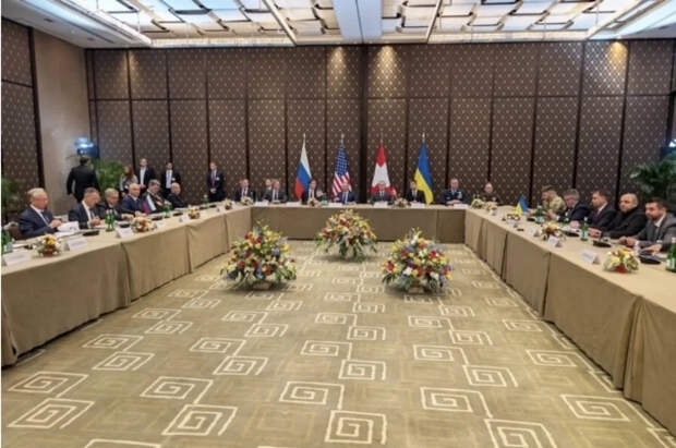 Протоколист Баранова расшифровала знаки цветов на переговорах в Женеве