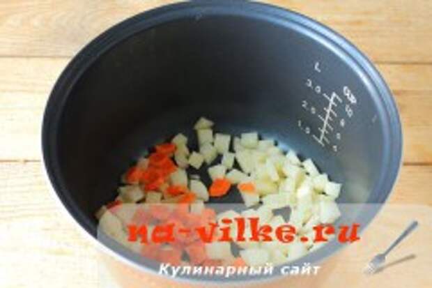 Куриный суп с овсянкой в мультиварке