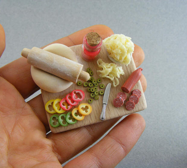 Аппетитные миниатюры от израильского мастера