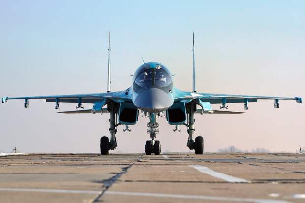 Экипажи Су-34 ВКС РФ нанесли удар по командному пункту ВСУ