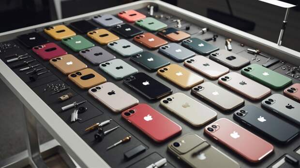 У складного iPhone селфи-камера будет под экраном