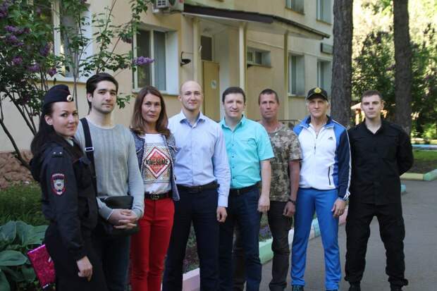 Зарядка. Фото: Пресс-служба УВД по САО