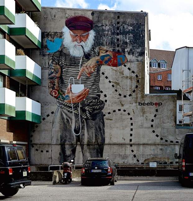 Искусство требует стен! живопись, искусство, стритарт