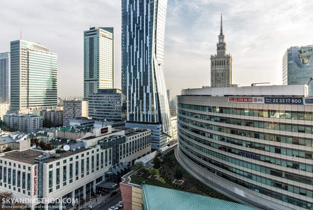Варшава с высоты